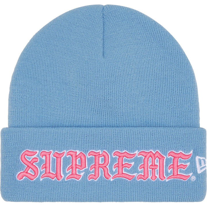 New Era® Old English Beanie (Light Blue)