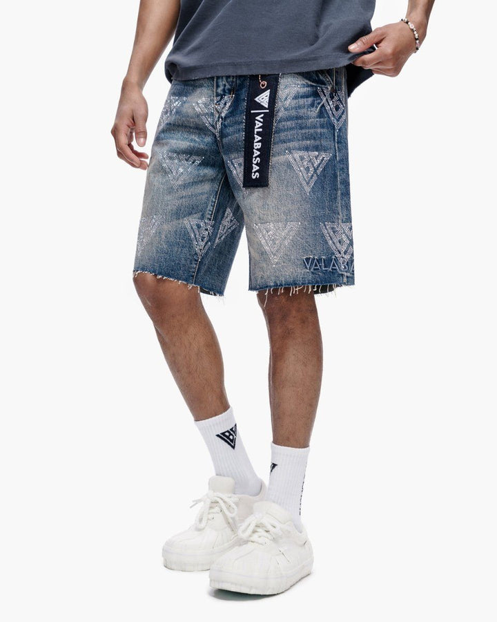 Palace Dark Wash Blue Jorts