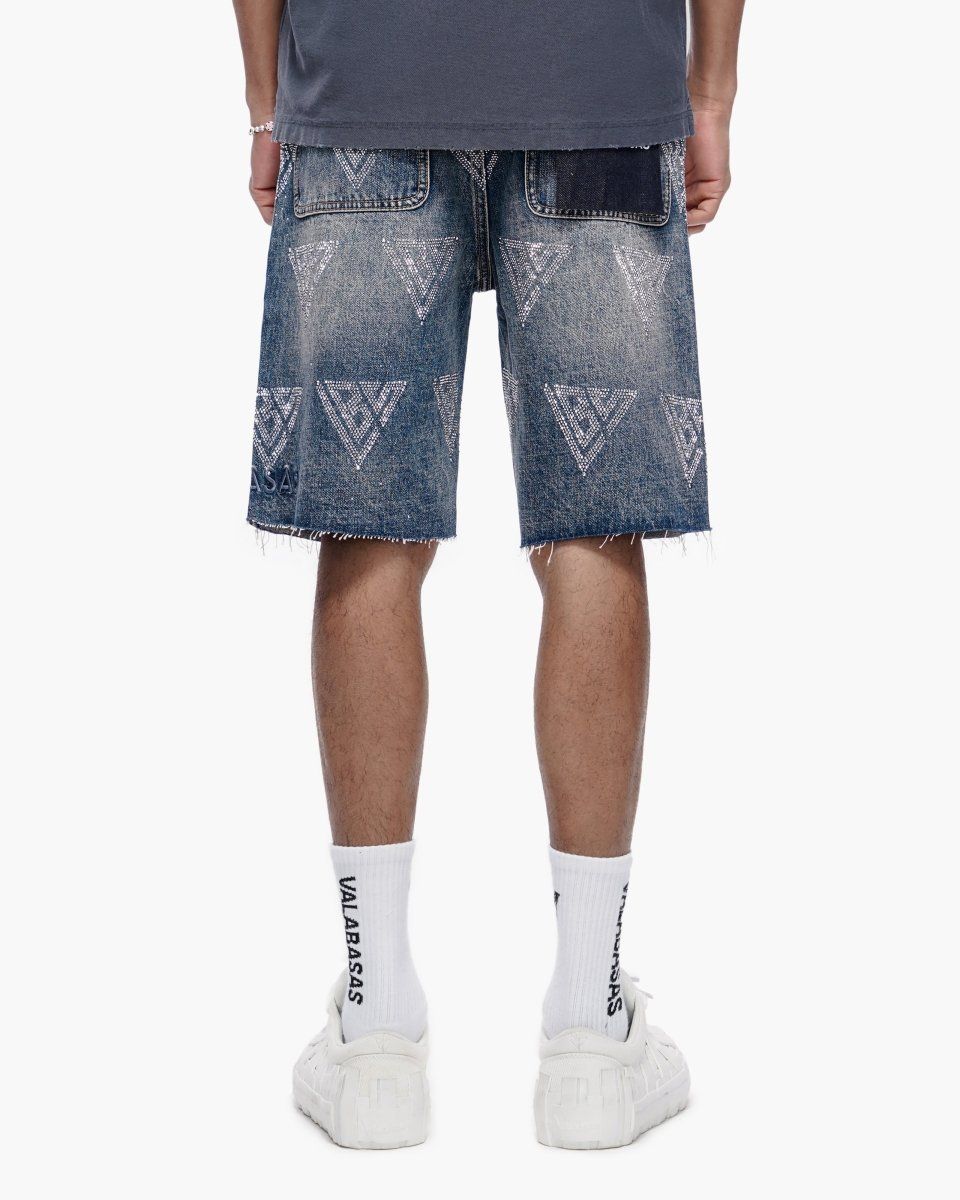 Palace Dark Wash Blue Jorts