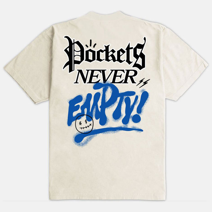 Pockets Never Empty Tee (Cream)