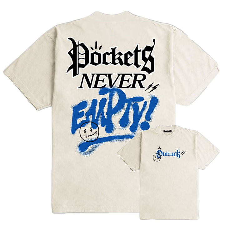 Pockets Never Empty Tee (Cream)