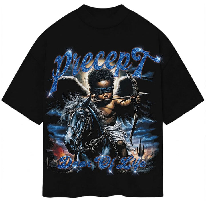 Warrior Cupid Tee (Black)