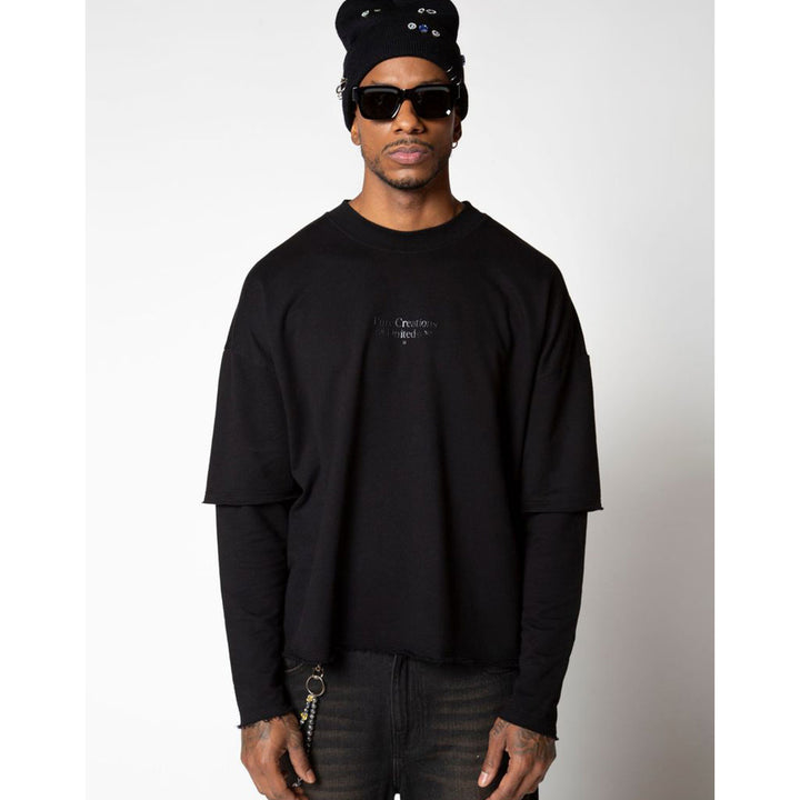 Dopamine Long Sleeve T-Shirt (Black)