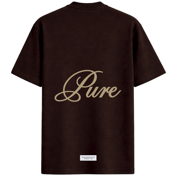 Brown Logo Tee