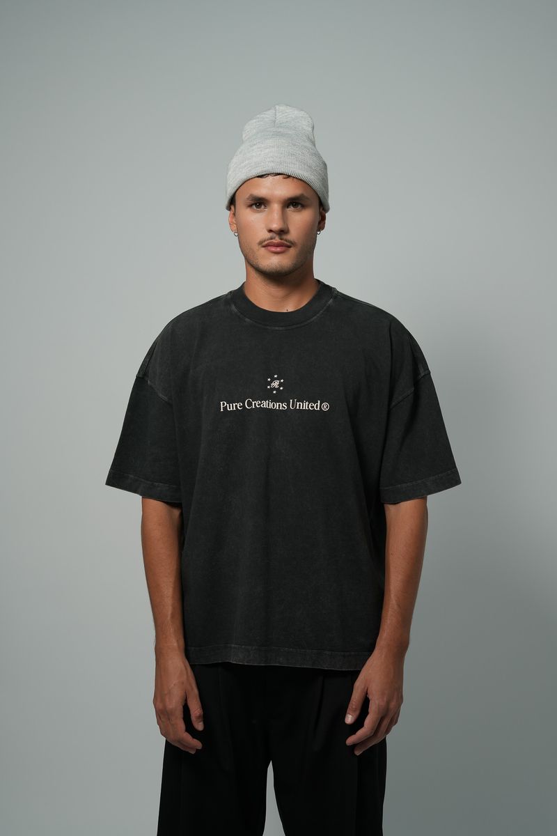 Still Hungry Washed Grey Tee