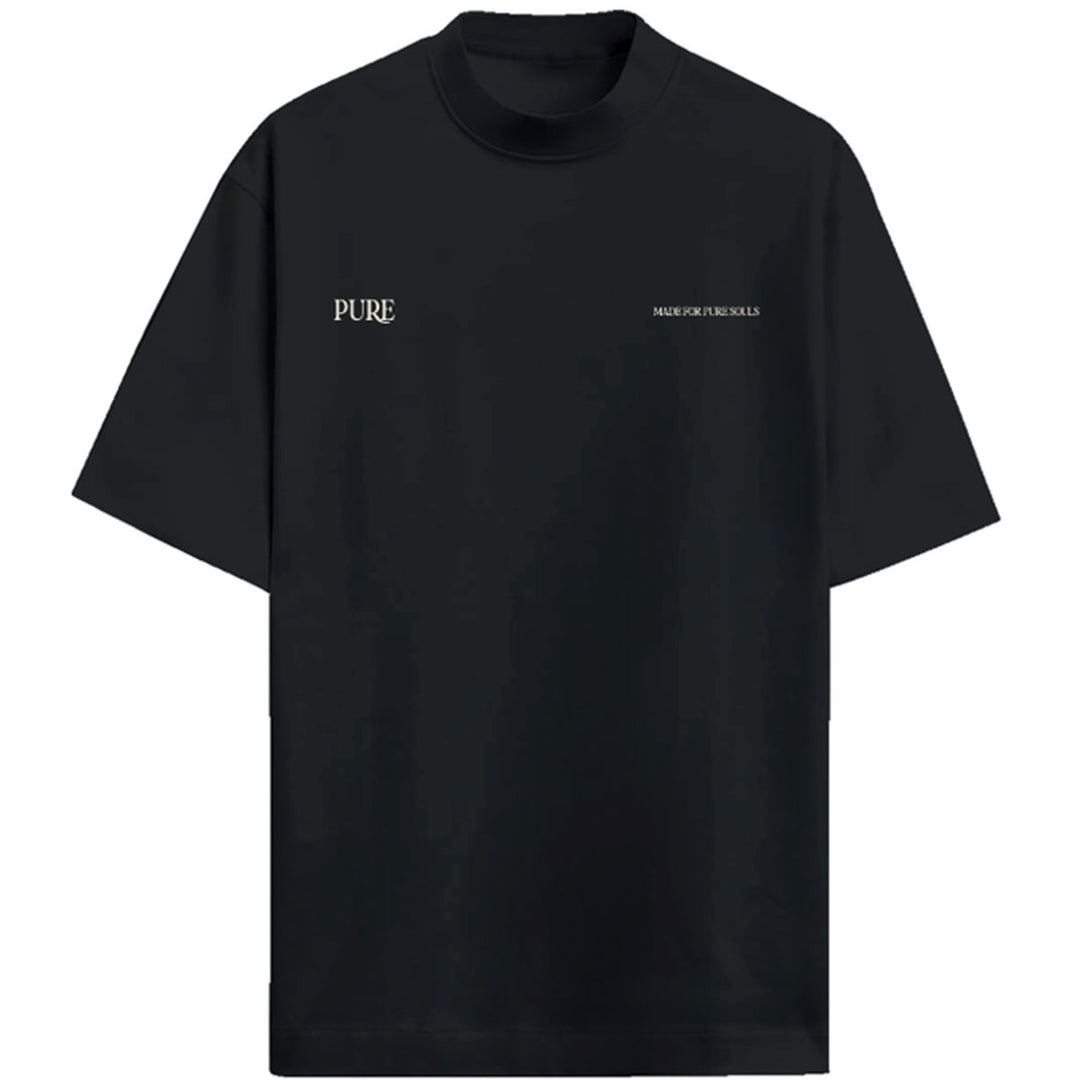 Pure Black Regular Tee