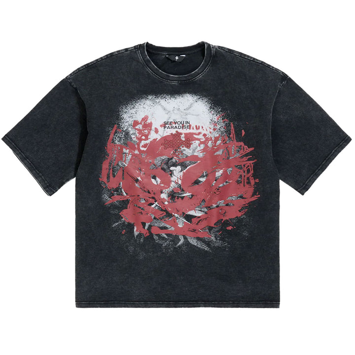 Reckoning Tee (Black Shadow)