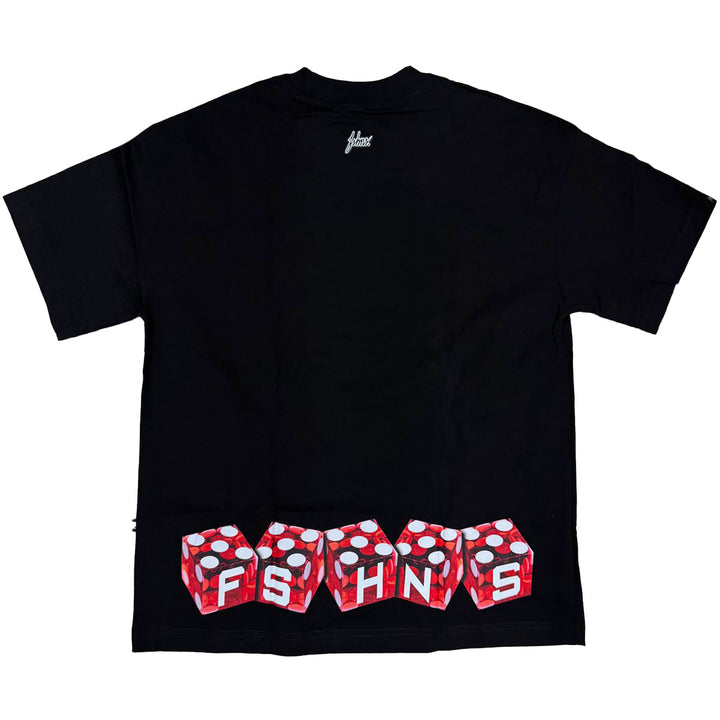Red Dice Oversize Tee (Black)