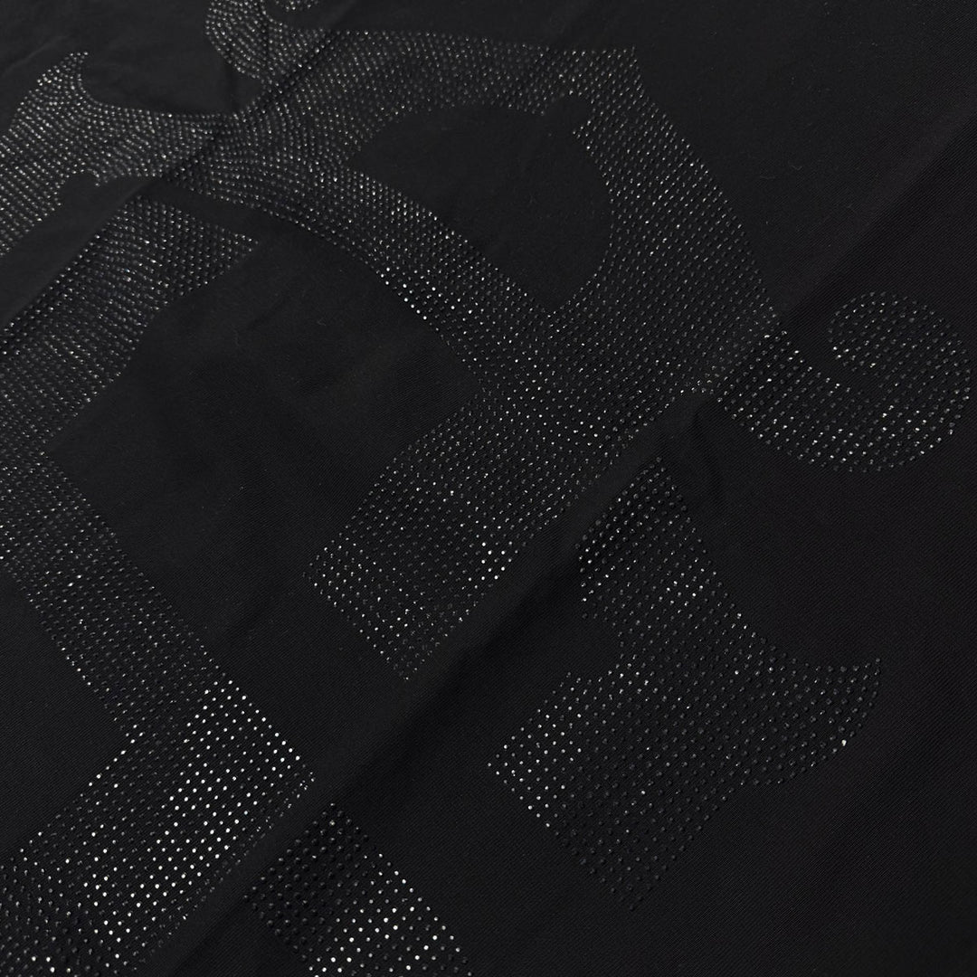 Zorath Rhinestone Oversize Tee (Black)