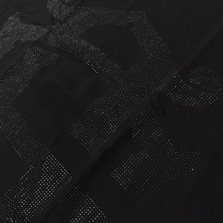 Zorath Rhinestone Oversize Tee (Black)