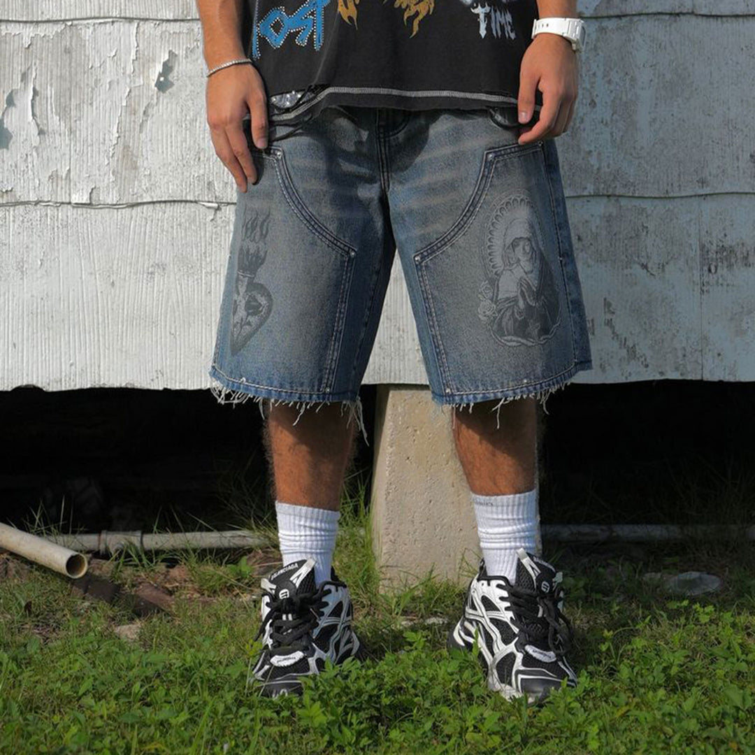 Righteous Jorts (Blue)