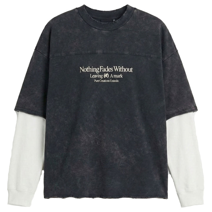 Rustic Long Sleeve Tee (Black)