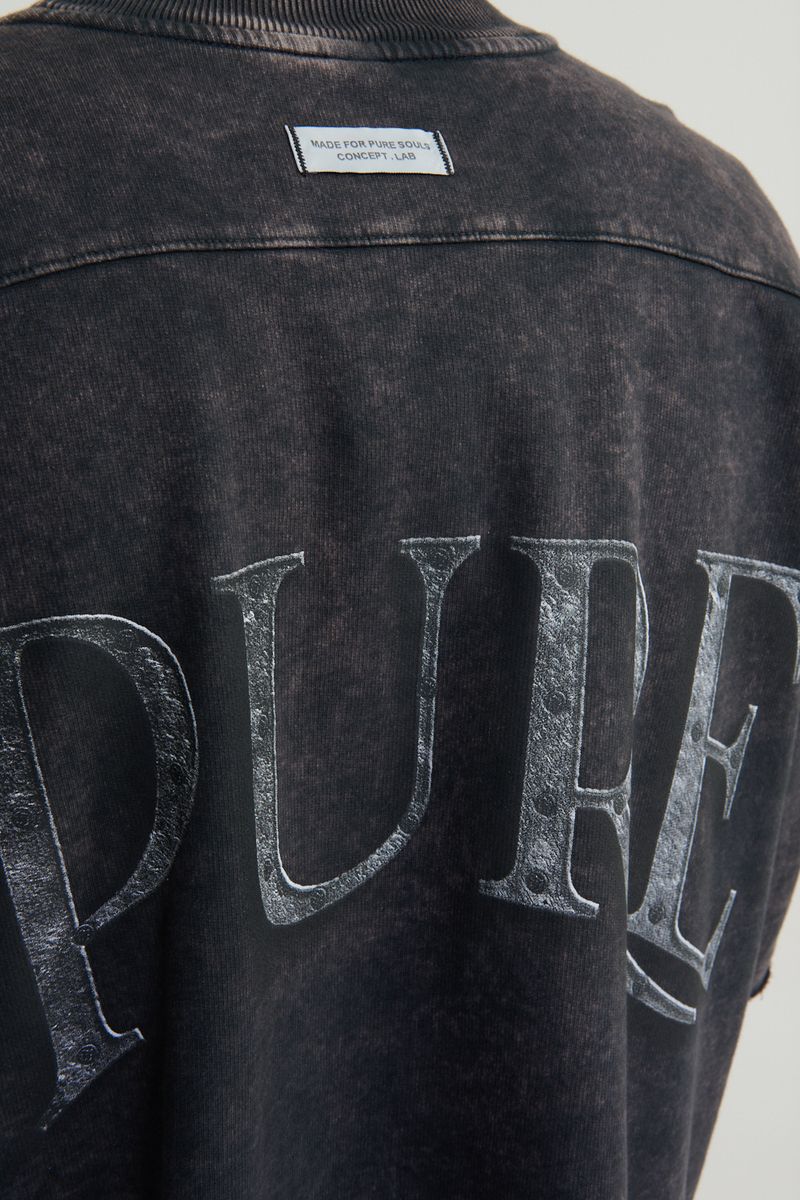 Rustic Long Sleeve Tee (Black)