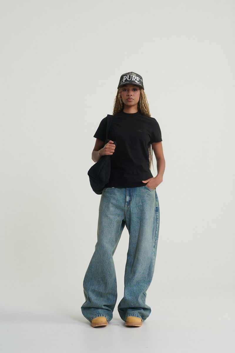 Rustic Woman Tee (Black)