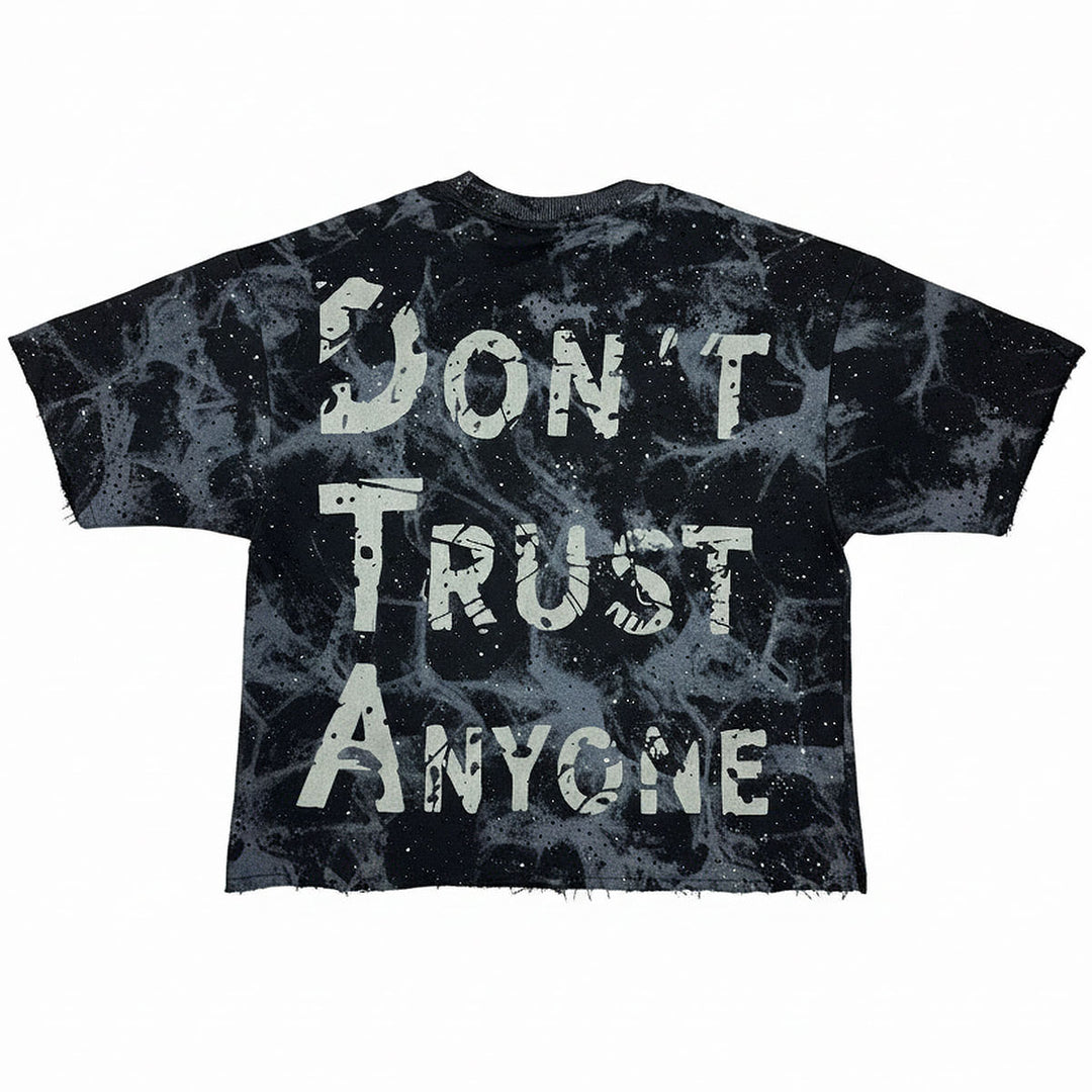 Shady Cropped Tee (Black)