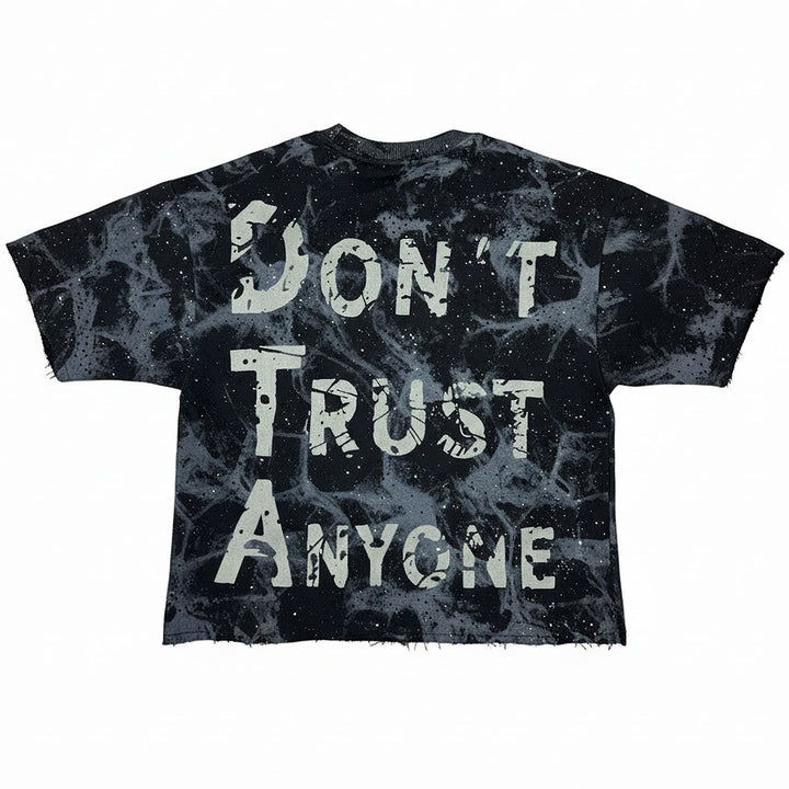 Shady Cropped Tee (Black)