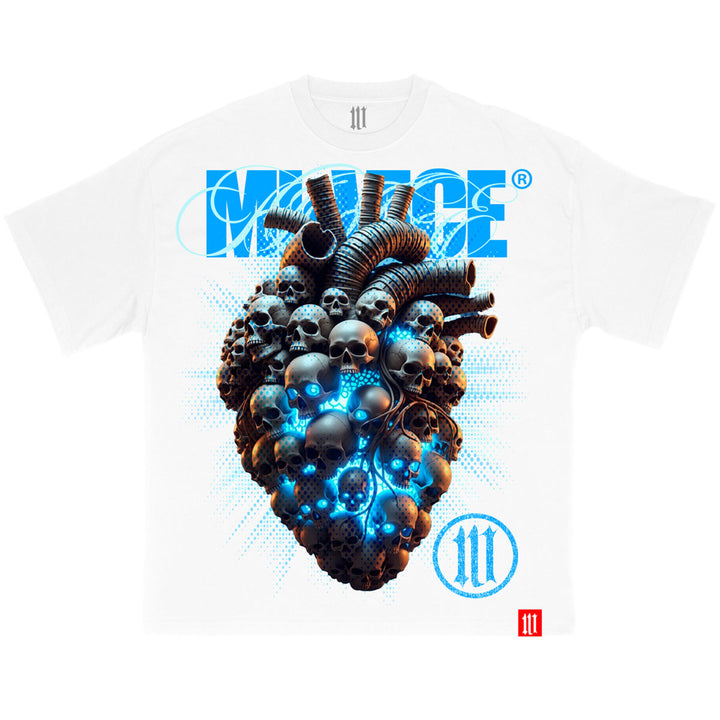 Skull Heart Tee (White)