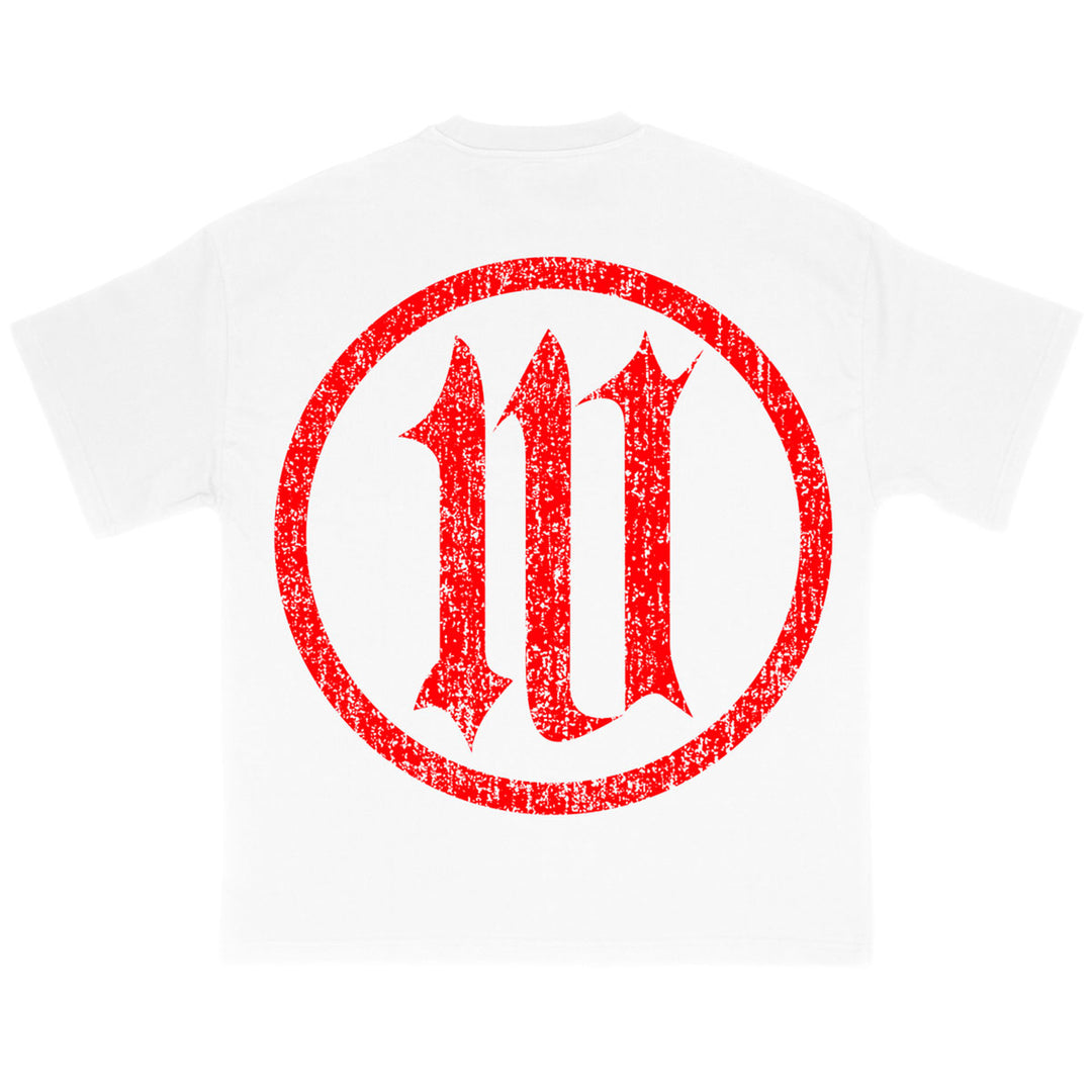 Splatter Tee (White)