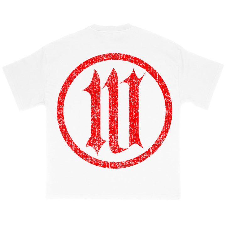 Splatter Tee (White)