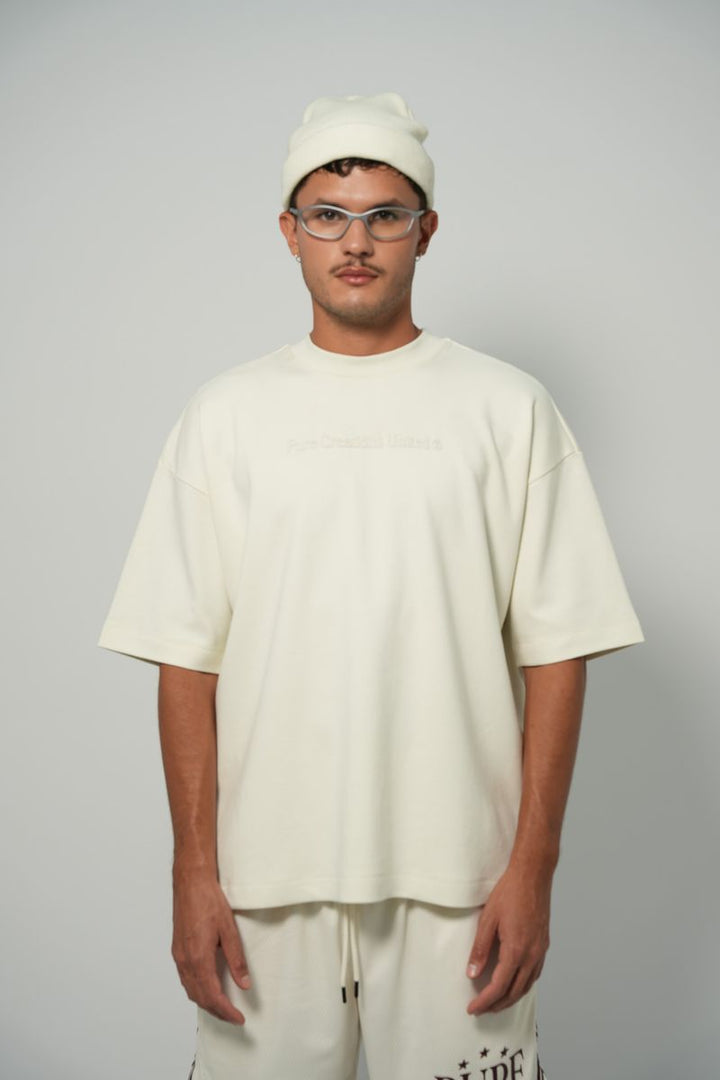 Still Hungry Track Tee (Cream)