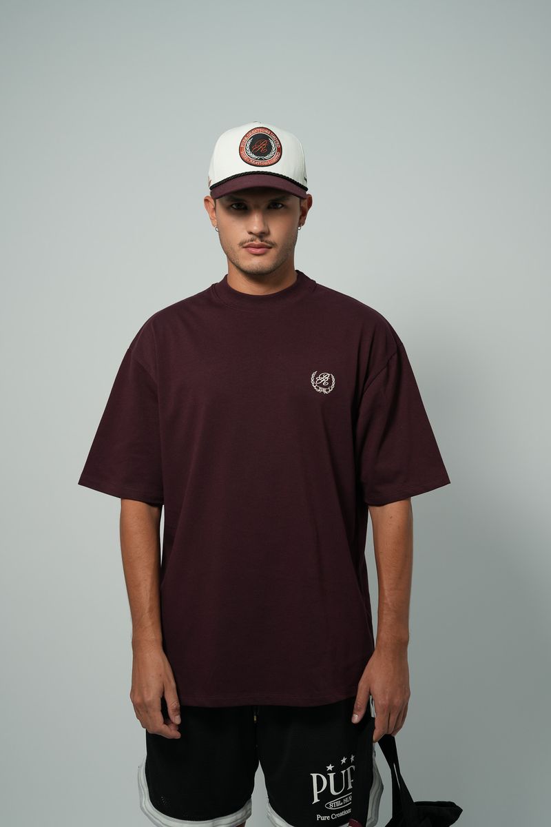 Still Hungry Star Tee (Burgundy)