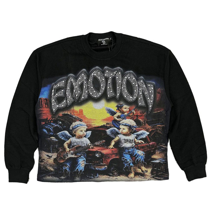 Sunrise Long Sleeve Tee (Black)