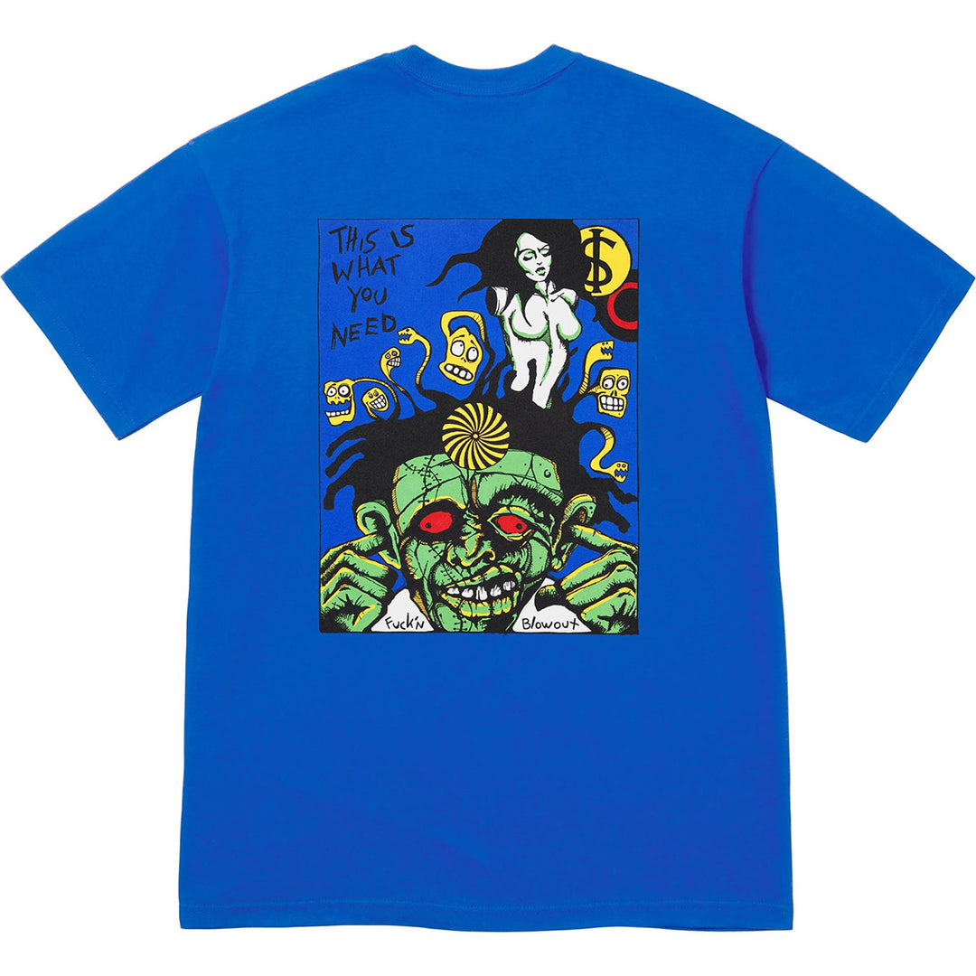 Rob Zombie Blowout Tee (Blue)