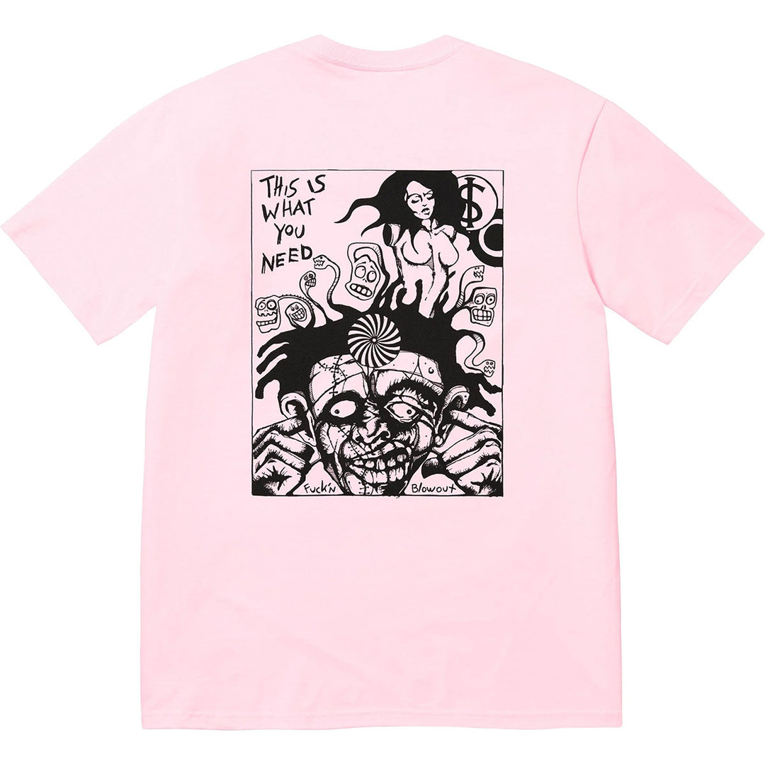 Rob Zombie Blowout Tee (Light Pink)
