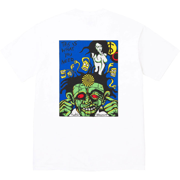 Rob Zombie Blowout Tee (White)
