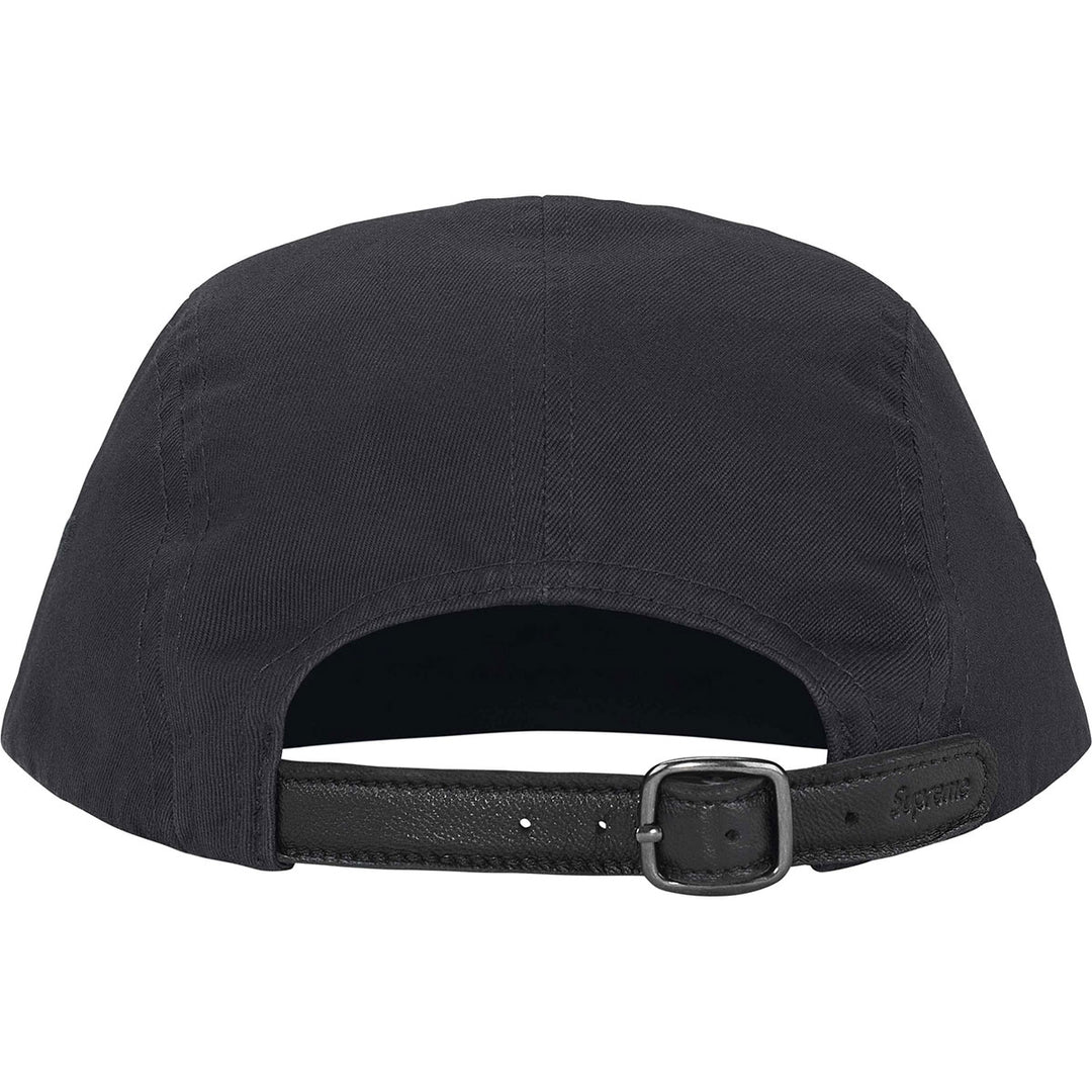Washed Chino Twill Camp Cap (Black)
