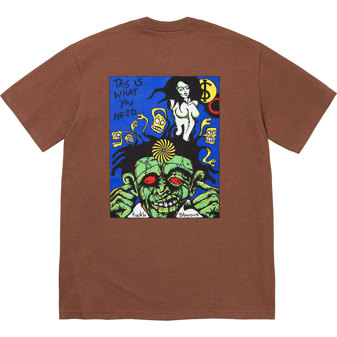 Rob Zombie Blowout Tee (Brown)