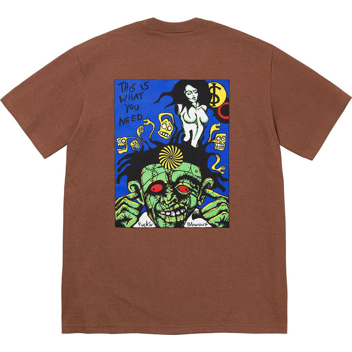 Rob Zombie Blowout Tee (Brown)