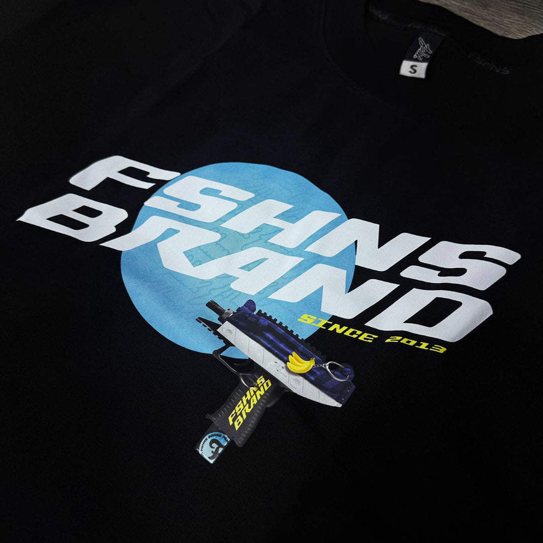 Uzi Banana Oversize Tee (Black)