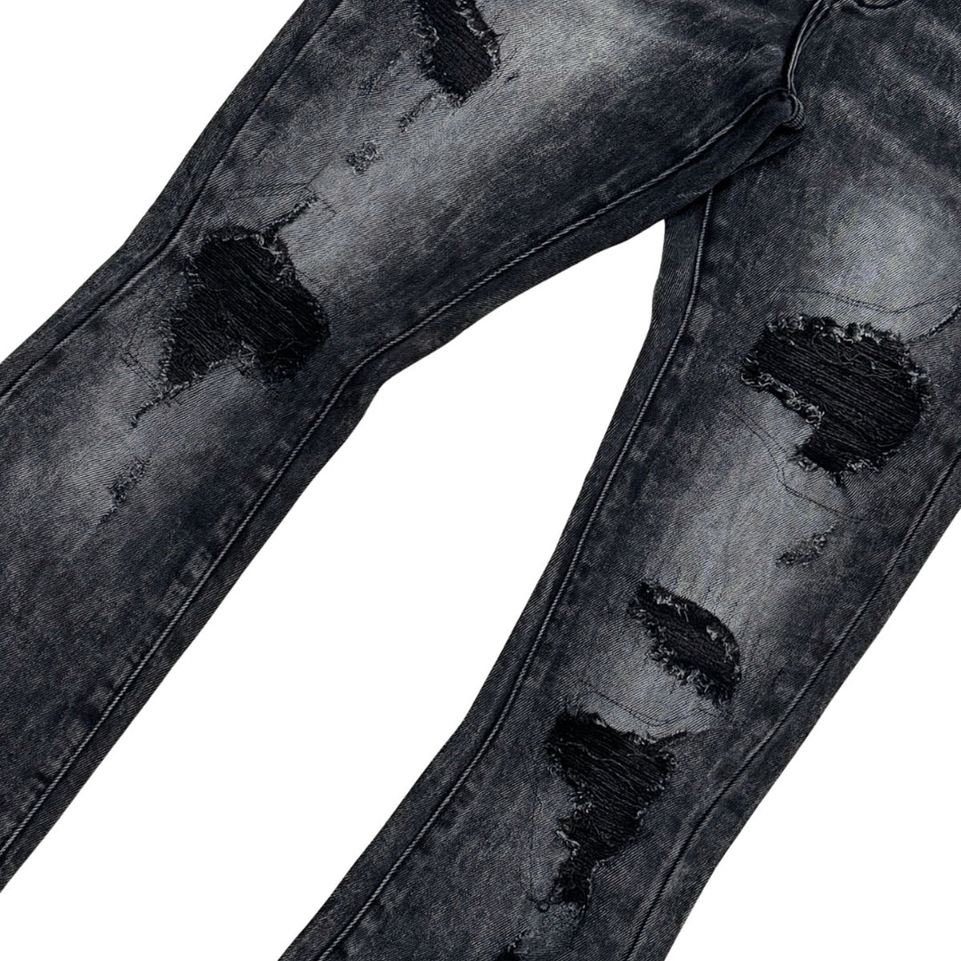 Rip &amp; Repair Premium Wash Denim