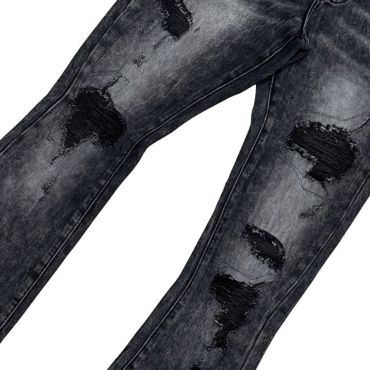 Rip &amp; Repair Premium Wash Denim