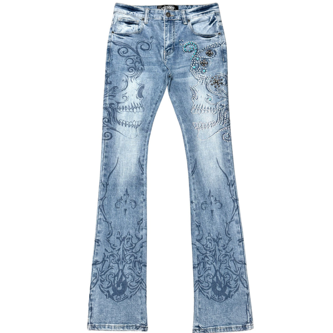 Art Print Light Blue Denim