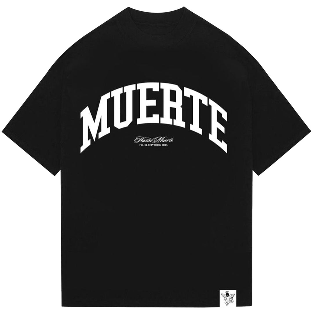 White Label Varsity Tee (Black)