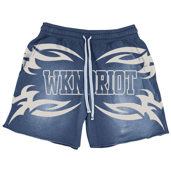 Varsity Terry Shorts (Blue)