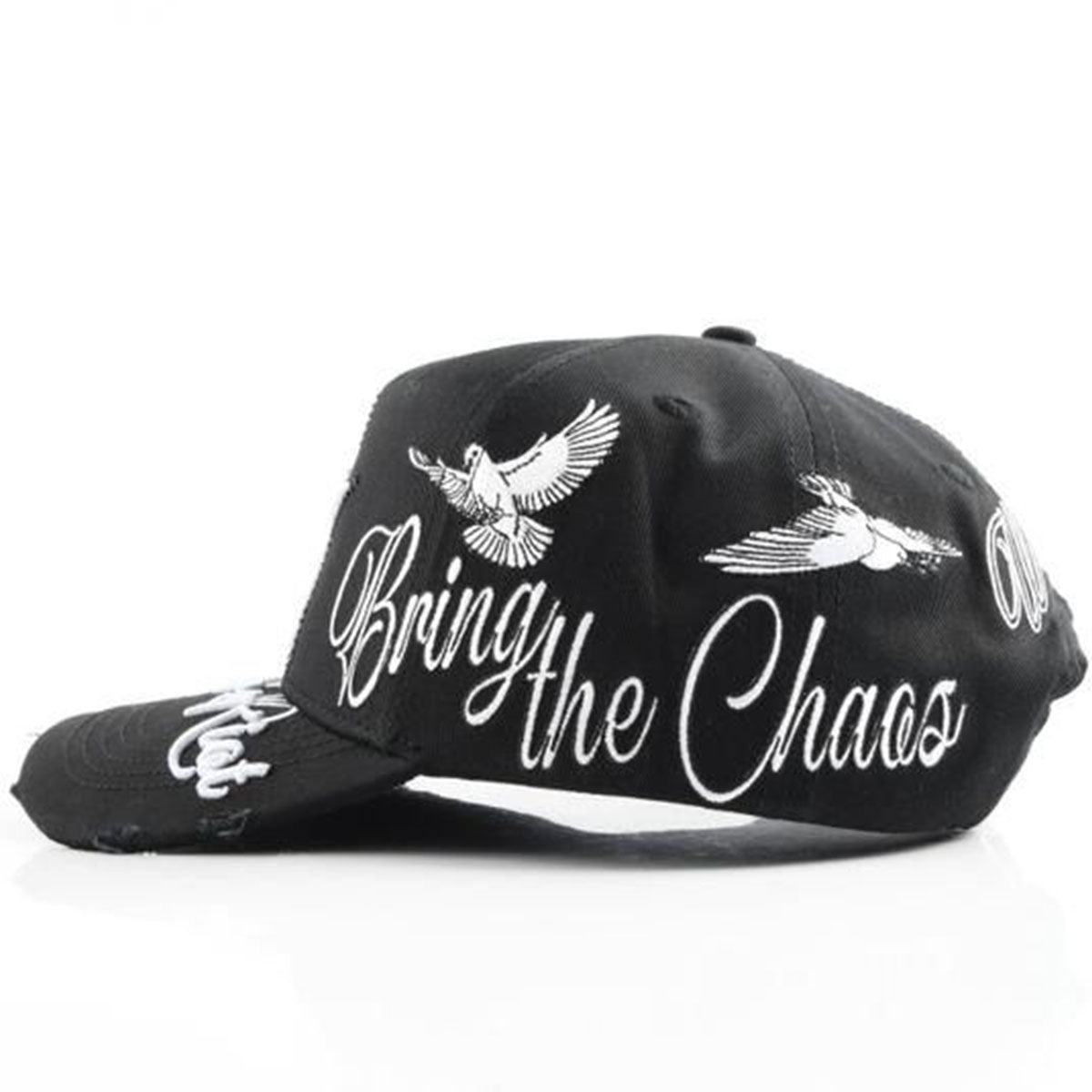 Virgin Mary Snapback Hat (Black) | WKND RIOT – Urban Street Wear