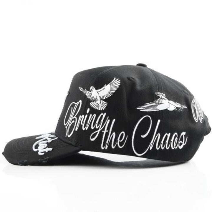Virgin Mary Snapback Hat (Black)