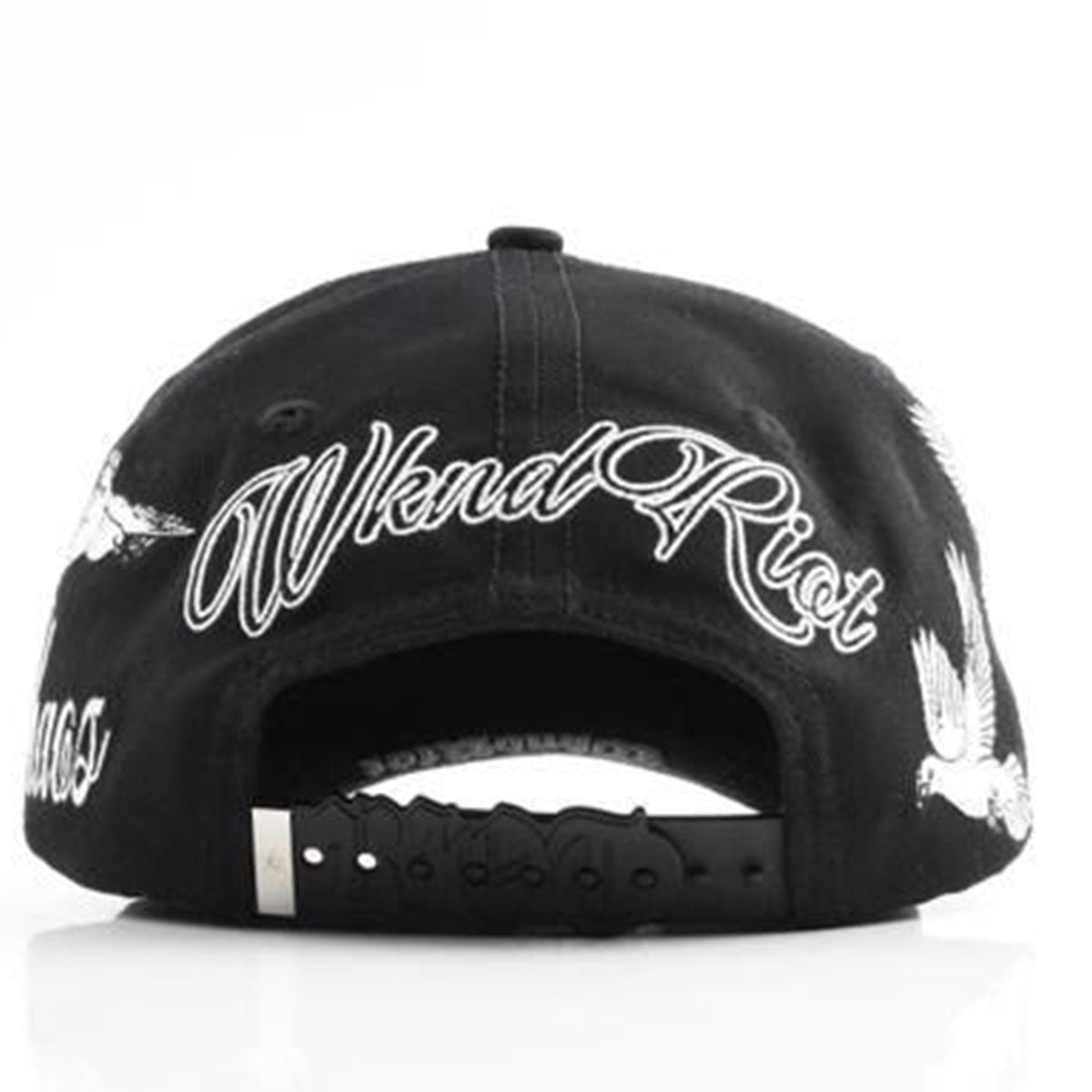 Virgin Mary Snapback Hat (Black) | WKND RIOT – Urban Street Wear