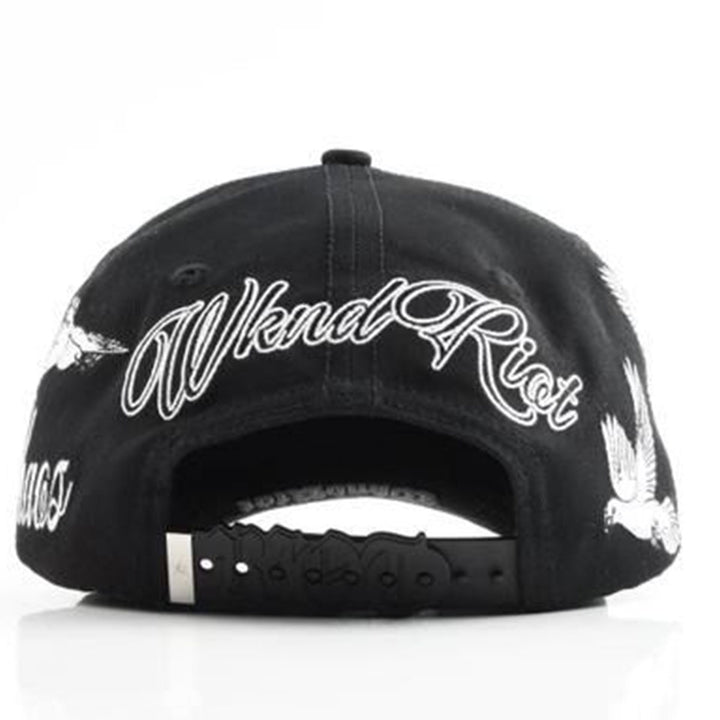 Virgin Mary Snapback Hat (Black)
