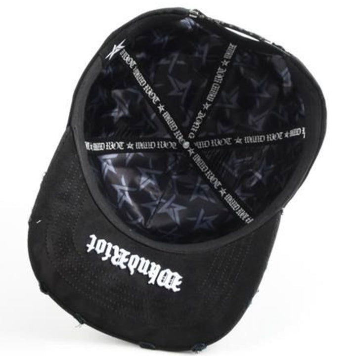Virgin Mary Snapback Hat (Black)
