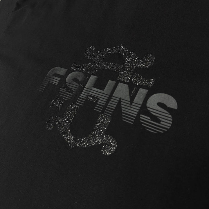 Visionary Monogram Oversize Tee (Full Black)