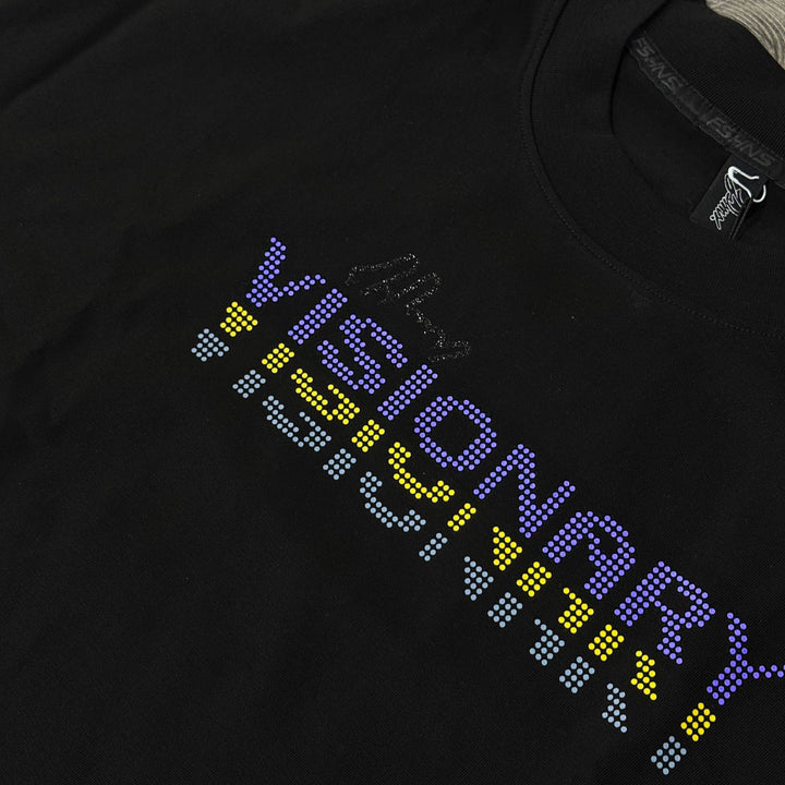 Visionary Dot Oversize Tee (Black / Yellow)