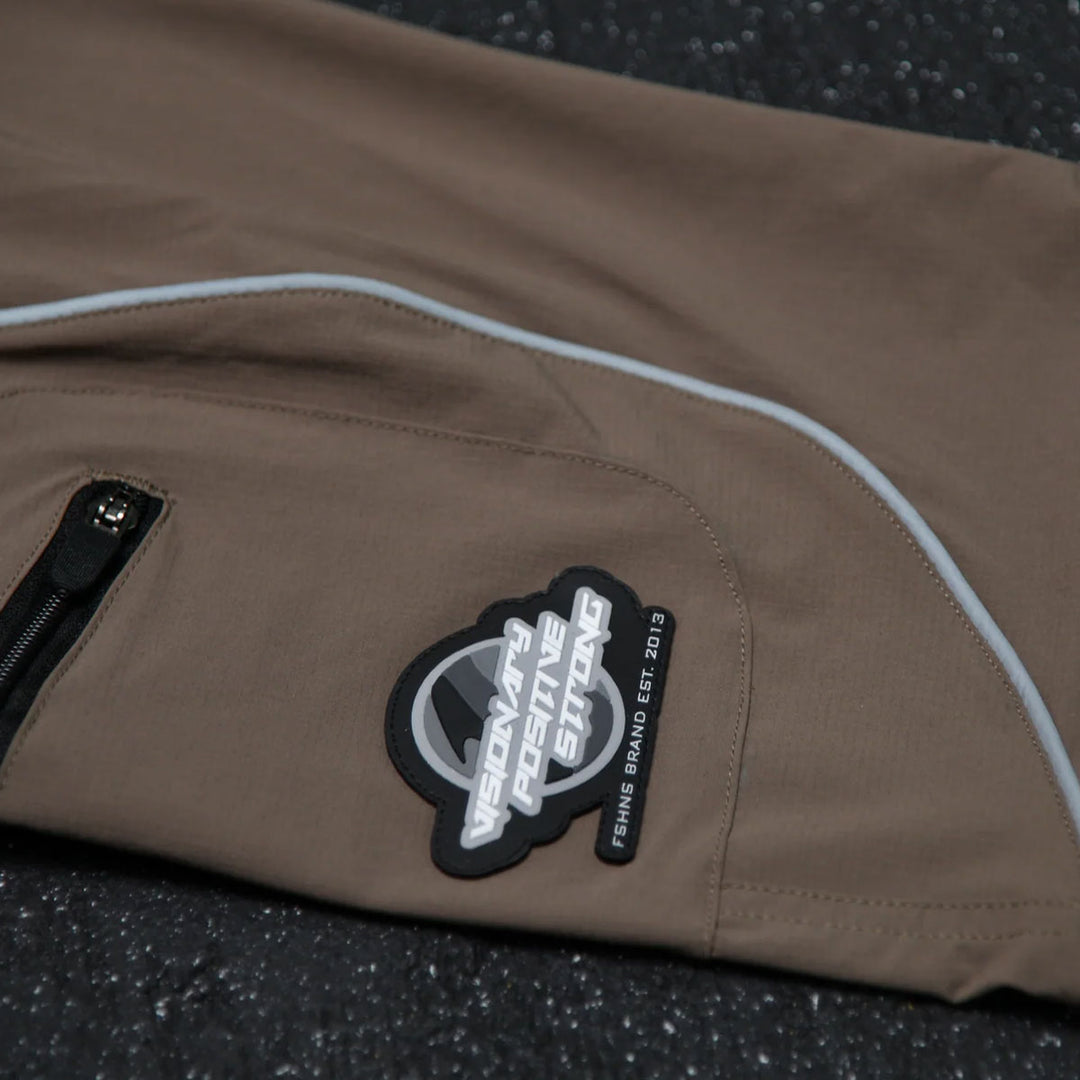 Baggy Vortex Reflective Pants (Coffee)