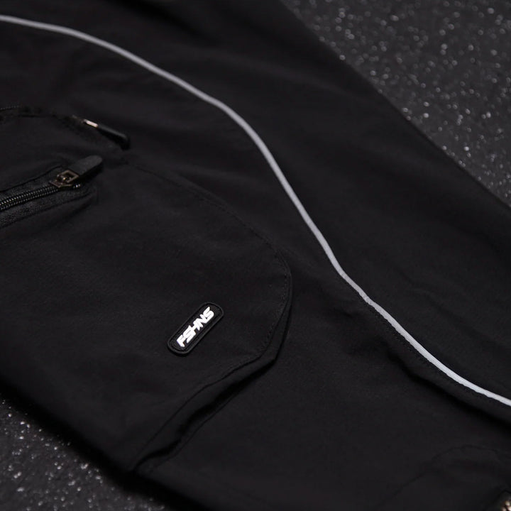 Baggy Vortex Reflective Pants (Black)