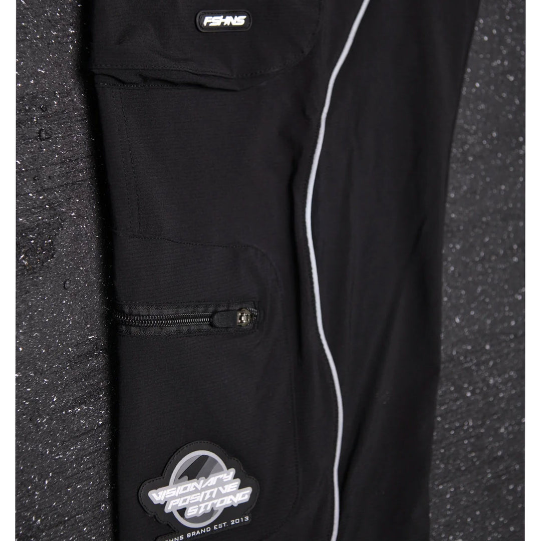 Baggy Vortex Reflective Pants (Black)