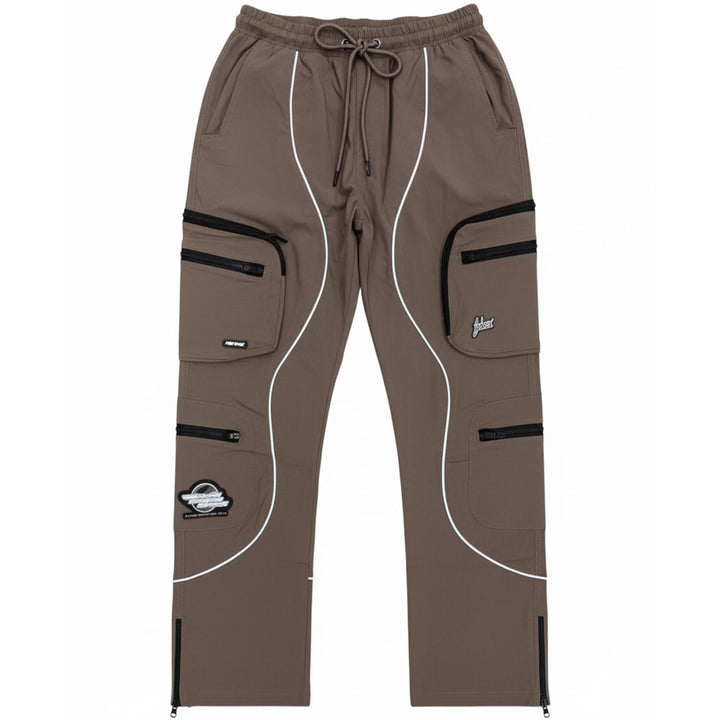 Baggy Vortex Reflective Pants (Coffee)