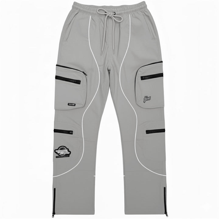 Baggy Vortex Reflective Pants (Grey)